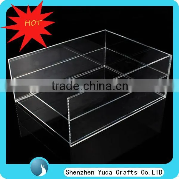 Clear Acrylic Single Book Display, Literature Display Stand, Customize Acrylic Book Holder
