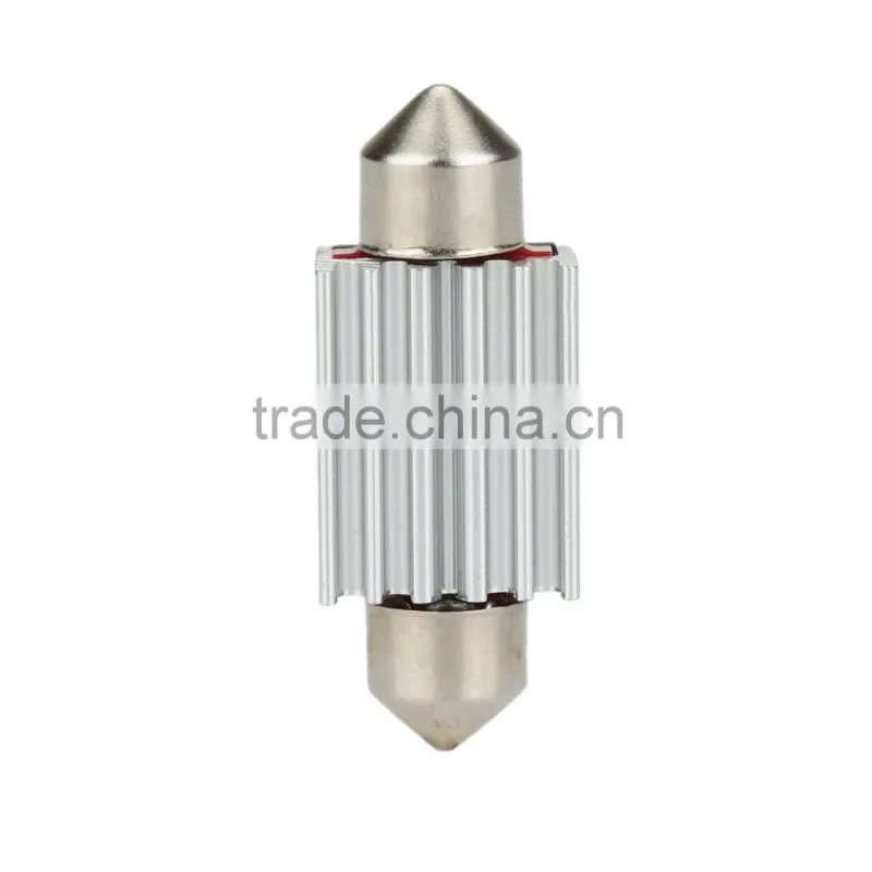 2 X 2323 6SMD 300LM S8.5 36MM LED Car License Plate Lamp Width Light Bulb Replacement White