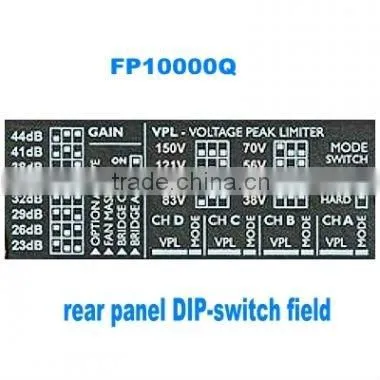 popular FP10000Q line array amplifier