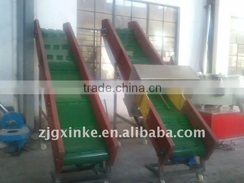 Plastic Belt Conveyor used in tansfer