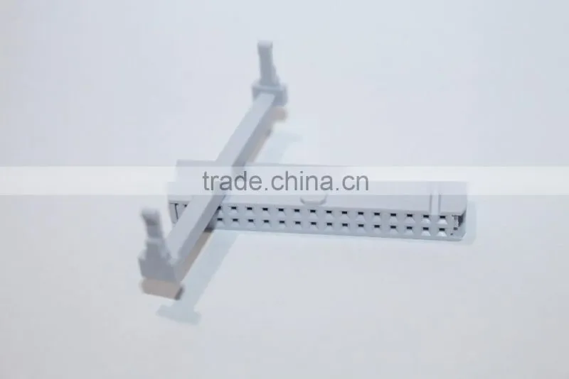 IDC Socket 2.54mm flat cable grey 34pin
