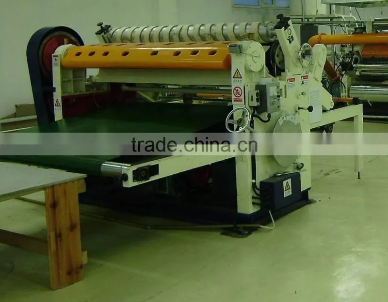 E flute corrugated cardboard machine