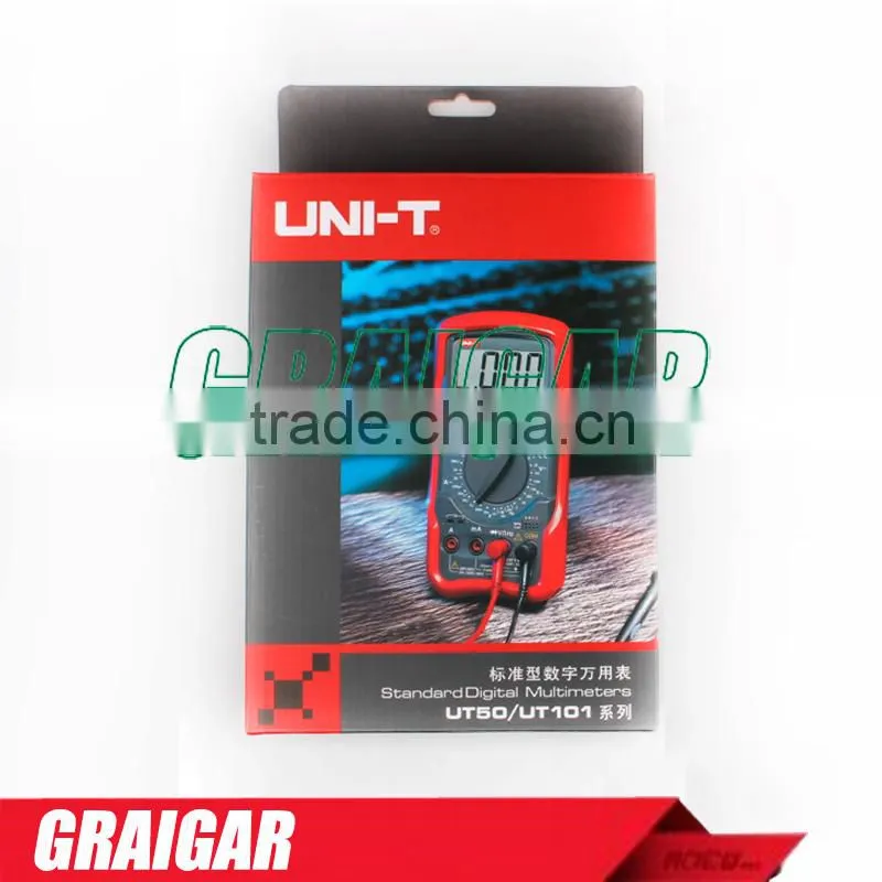 Standard Digital Multimeters UNI-T UT55 DC/AC Voltmeter Ammeter Ohmmeter Tester LCD Backlight Multimetro Ammeter Multitester