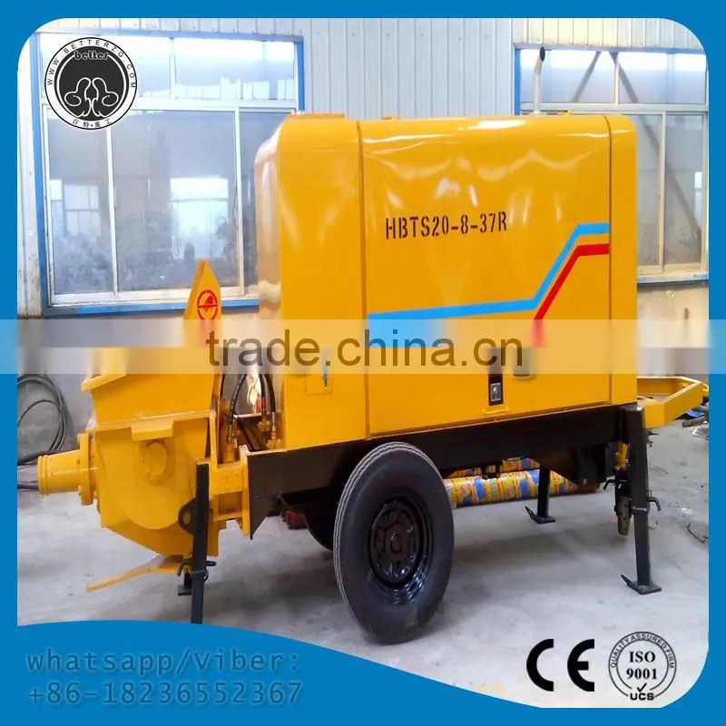 Henan Better concrete pump hand operate cement grouting pump with low price