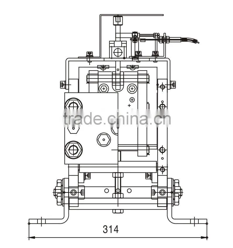 Elevator Part Mechanical Screw Lift Elevator
