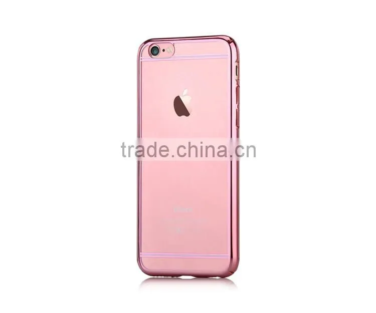 China Supplier Electroplating Phone PC Case For Iphone 6 6S