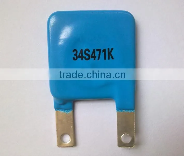 high voltage surge protector zinc metal oxide varistor surge arrestor surge absorber 34mm 34S471K surge protector movs