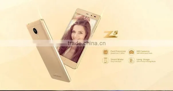 Leagoo Z5 3G Smartphone 5.0 inch Android 6.0 MTK6580 Quad Core 1.3GHz 1GB RAM 8GB ROM Dual Cameras GPS Bluetooth 4.1