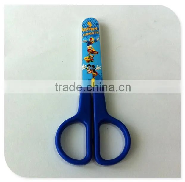 high quality hot selling kids stationery scissor with safety cover