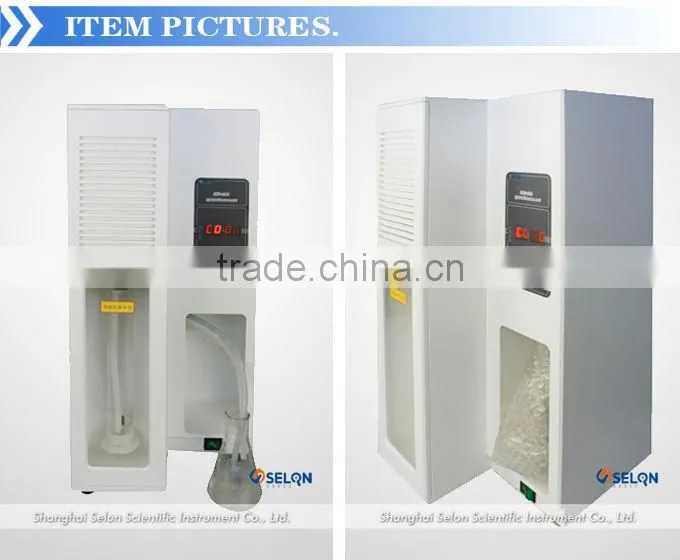 SELON SED-100 KJELTEC NITROGEN ANALYZER, NEVER RUST SURFACE, INTELLIGENT DISTILLER CLEANING