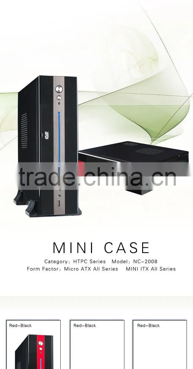mirco atx htpc slim computer case