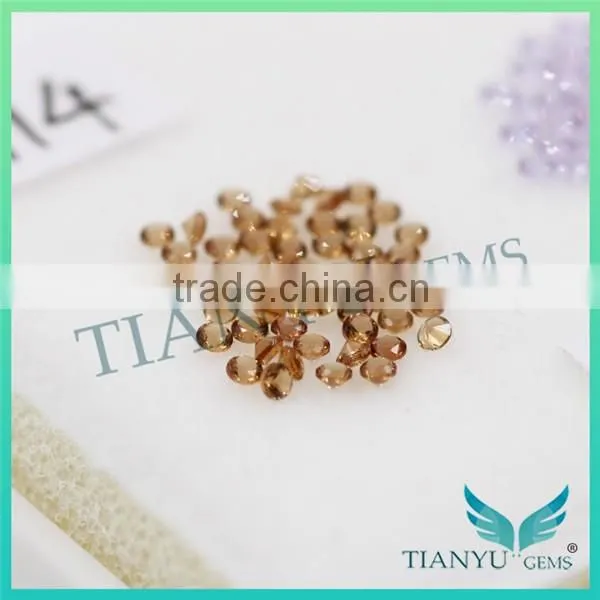 Free Samples Wholesale Nano Sital Gemstone for Jewelry Synthetic #114 Round Brilliant Cut Gems stone Price