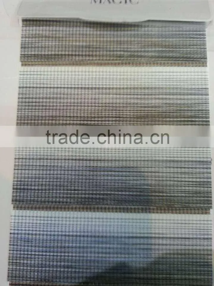 Plain fabric roman blind and fabric