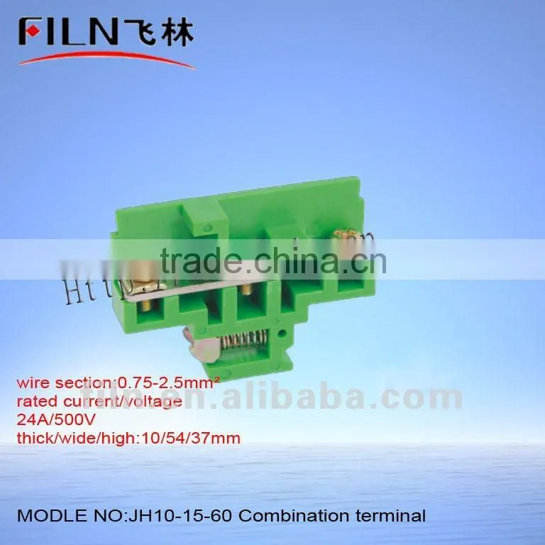 JH10S-15-60 2.5S push wire terminal block