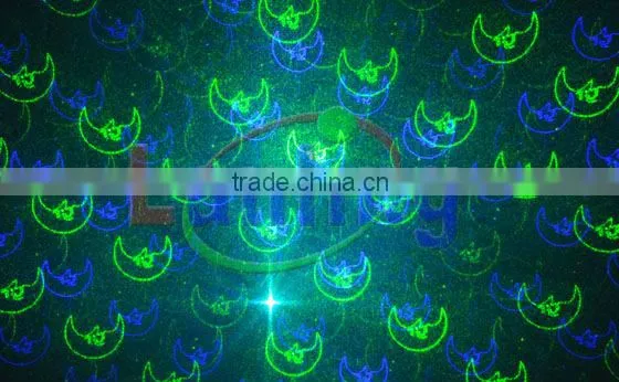 8 Patterns GB Mini Laser Stage Lighting