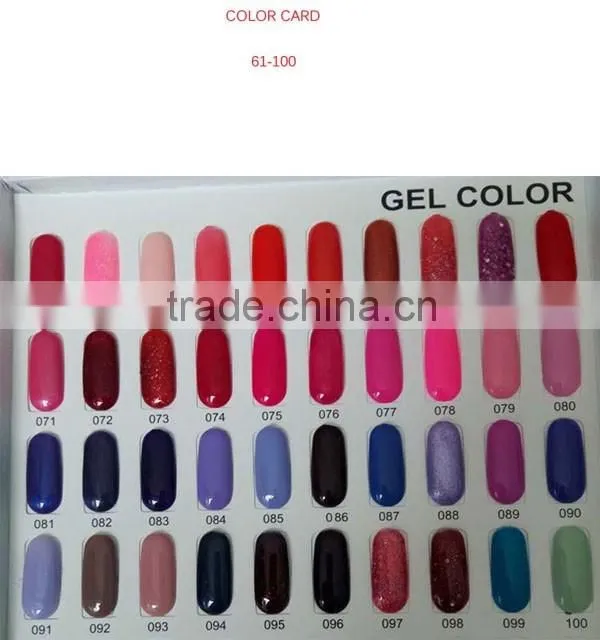 UV Gel polish gray nail color