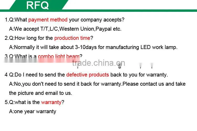 Factory Wholesale OFF ROAD 36W LED Light Bar with CE, IP67, ROHS
