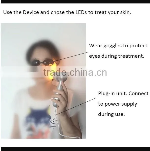 led pdt machine blue light therapy CE Approval