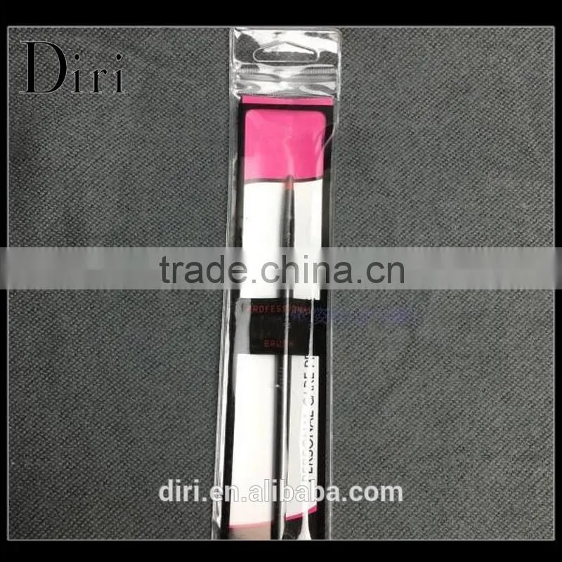 Popular protable slim angular brush lip brush applicator