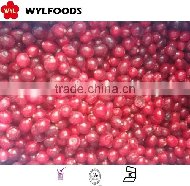 IQF price of frozen cranberry grade A