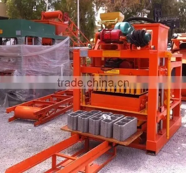 QTJ4-26 hollow block making machine ,paver brick making machine with factory price.