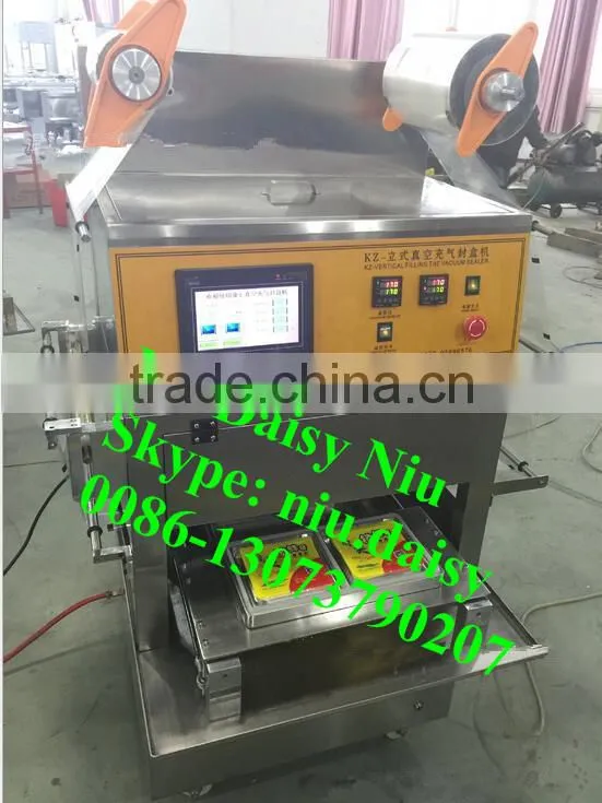 vacuum fresh food sealer machine/meat tray sealing machine/fresh tray sealing machine