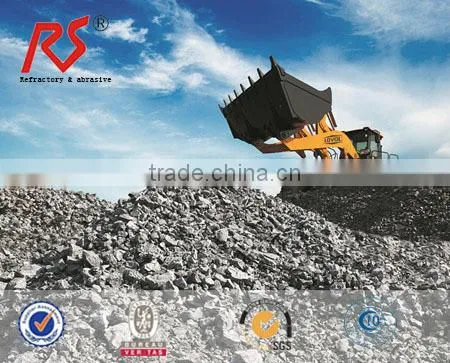Refractory bricks used Vice white fused alumina Gray corundum with aluminum oxide 98% Sub-white fused alumina
