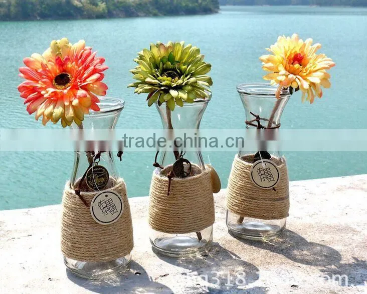 decoration vase 2016 POPULAR glass vase