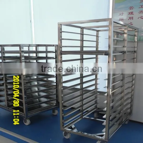 stainless steel 304 pan trolley