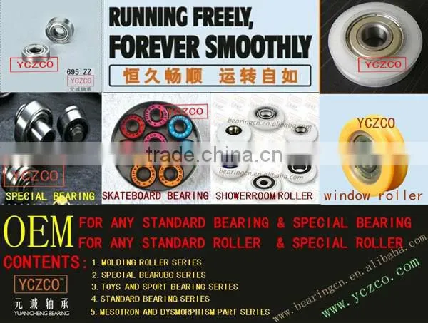 High efficient 608zz bearing,bearing for window plastic pulley