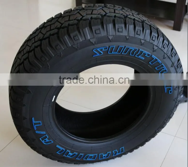 All terrain tire Suretrac brand light truck tire lt235 85r16