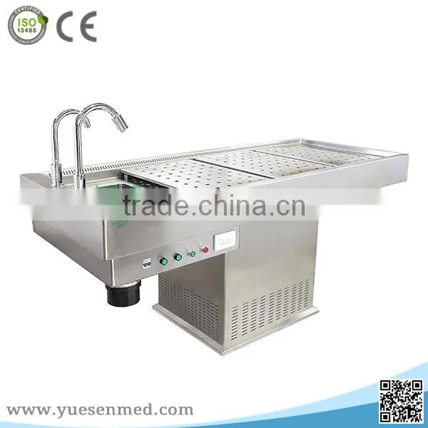 High quality Medical funeral stainless steel mortuary body lift price
