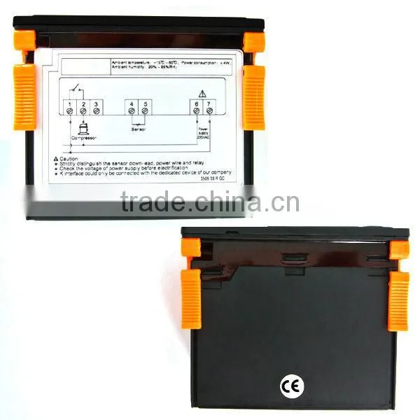 Digital Mini Microcomputer Temperature Controller Refrigerator Thermostat 220V