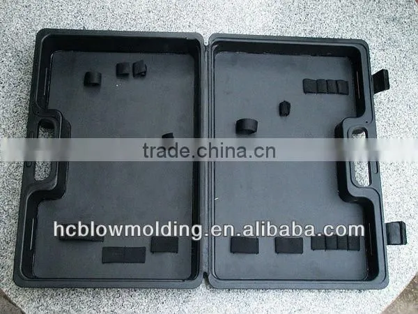 Custom Plastic precision tool case equipment instruments , helicopter carrying case