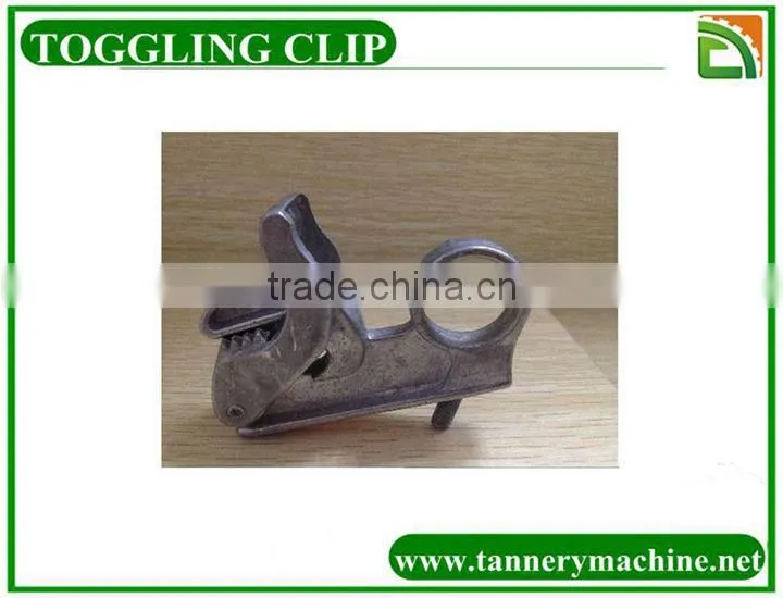 china casting aluminum toggling machine leather clip