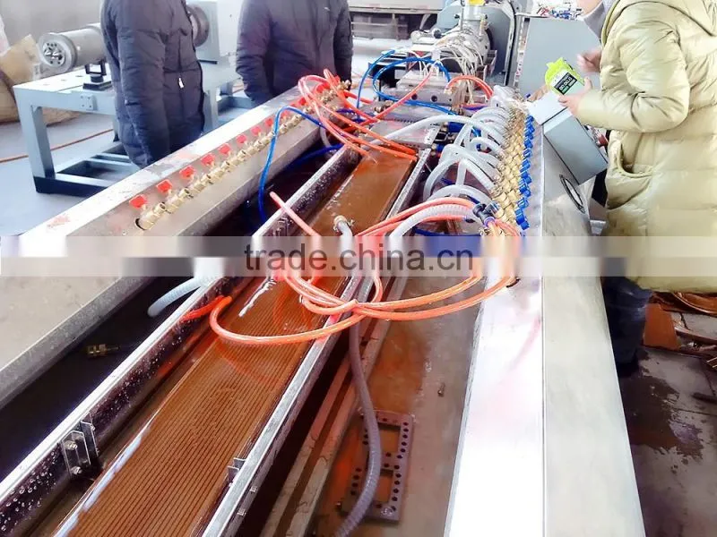 Hegu-Wood WPC outdoor floor extrusion machine