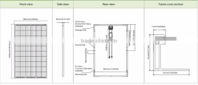 Competitive price 3kw home solar energy system price