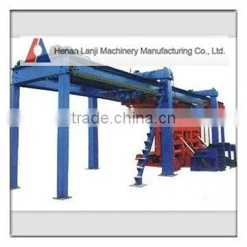 Automatic aac fly ash block cutting machine in brick making machinery