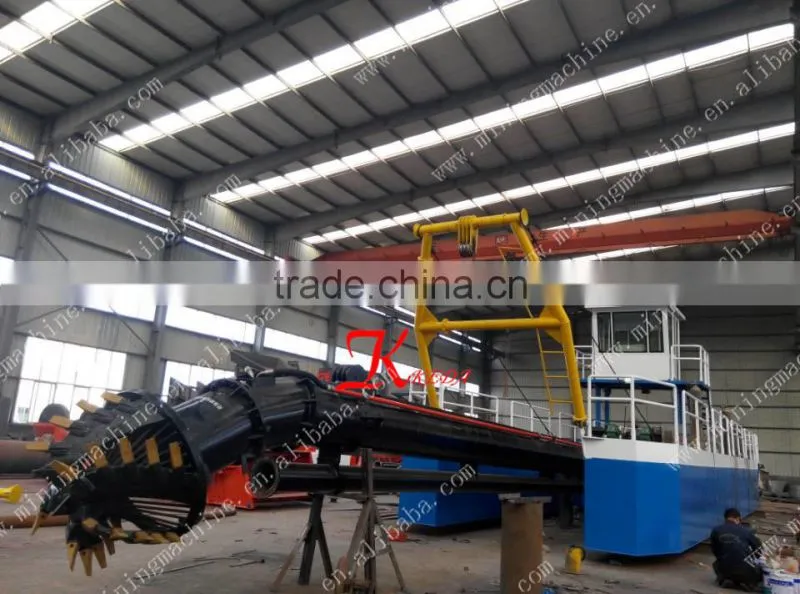 River Sand Extraction With Cutter Head