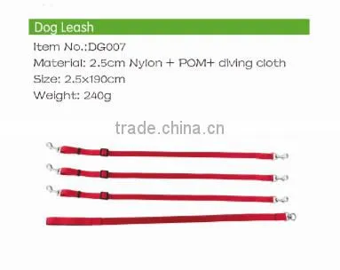 Greenwell 3 in 1 Durable Nylon Dog Leash with Padded Handle Three Way Pets Leash with Coupler, Adjustable and Detachable, Lead