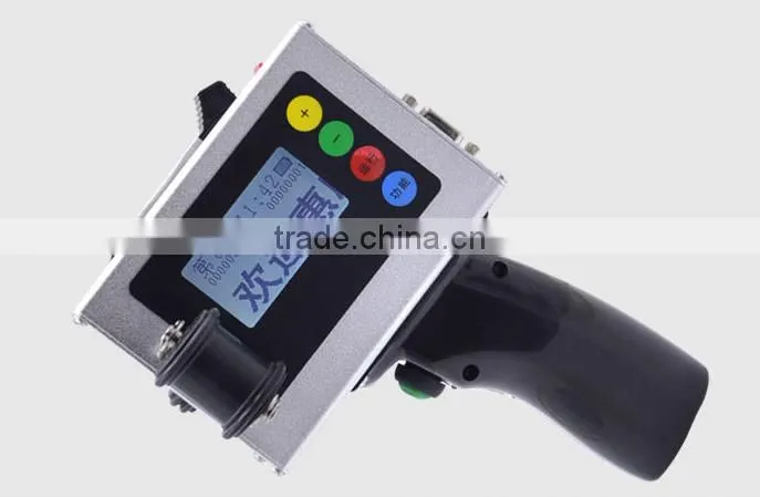 Small sized portable hand-held ink-jet printer
