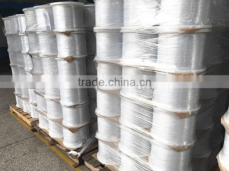 100% virgin polyester monofilament yarn for zipper slider with high strength 0.48mm 0.50mm 0.60mm 0.72mm