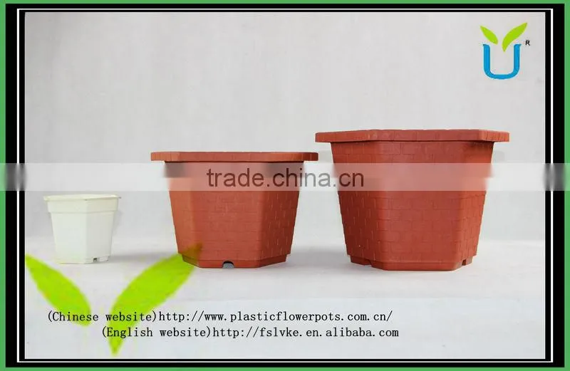 Durable and colorful flower pots for indoor and outdoor