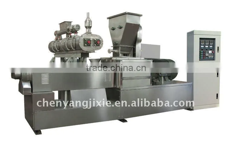 pet food extruder/snack food machinery extruder/corn snack food extruder