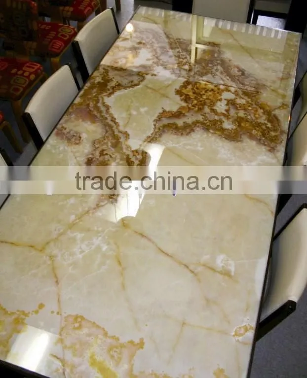 Wholesale EXPORT QUALITY LIGHT GREEN ONYX TABLE TOPS COLLECTION
