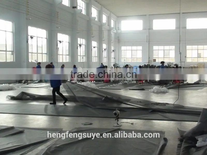 Flame Retardant PVC Dip Mesh Sheet 160GSM 420D/16X15
