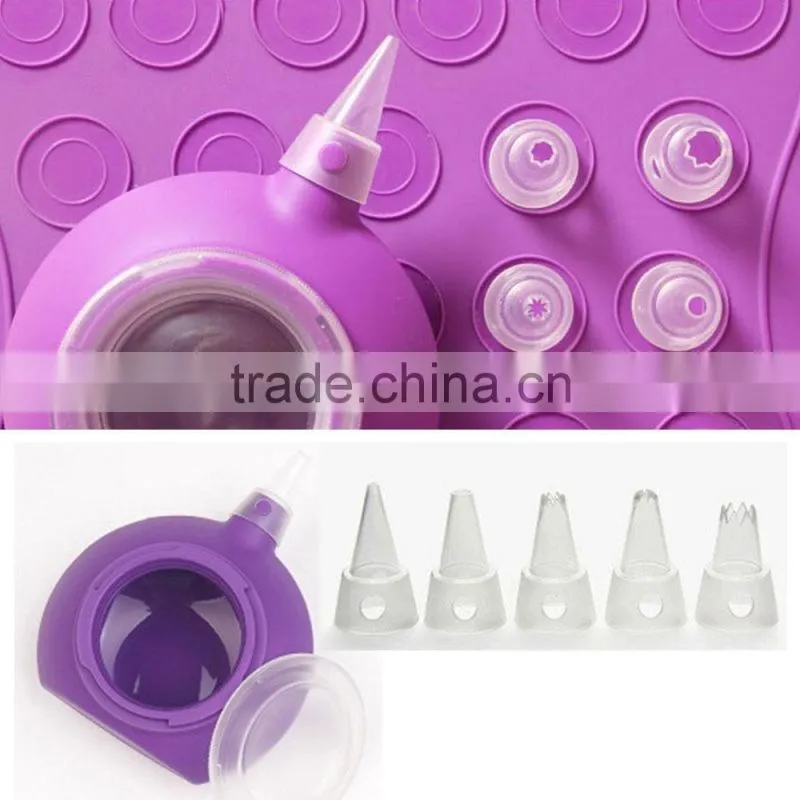 DIY Silicone Macaron Baking Baking Pen Pastry non-stick cookware Cream pen