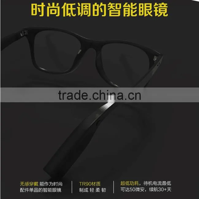 New Arrival Intelligent Bluetooth Eyewear Glasses With Pedometer/Call Remind/Selfie Shoot/Anti-lost Multifunction Smart Glasses