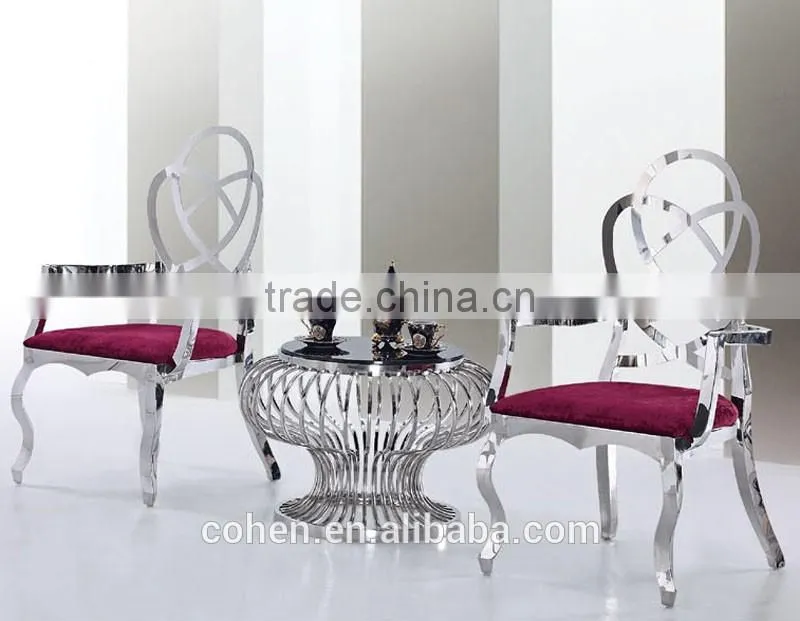 unique design Hotel coffee side end table made by stainless steel B022