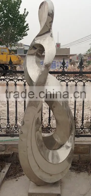 Stainless steel art sculpture